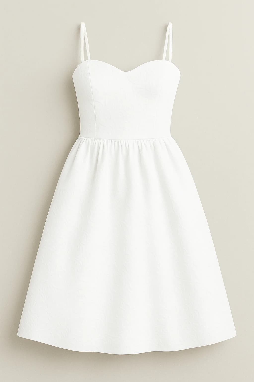 A clear flat lay product image that makes a strong source for model generation
