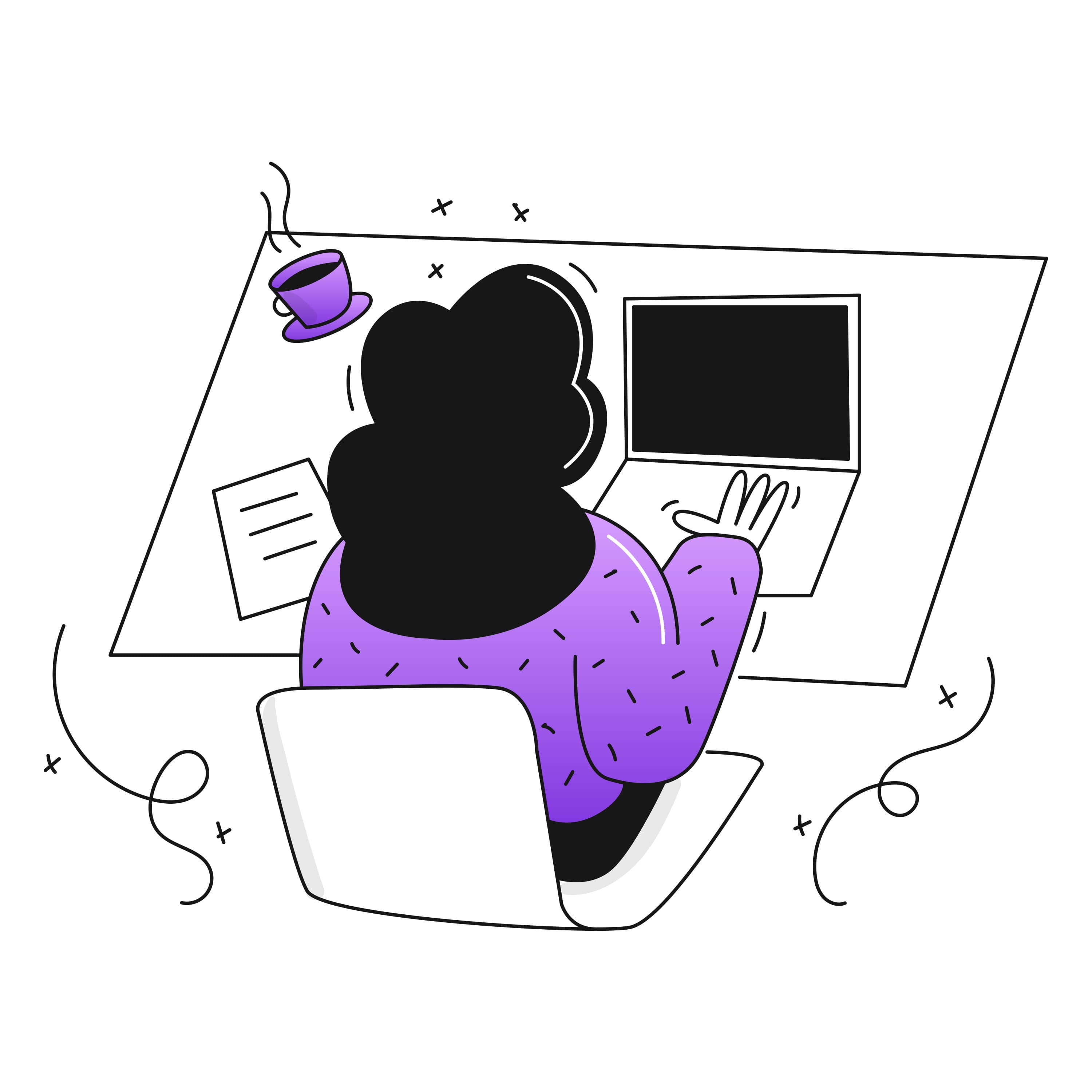 UNSTILL team collaborating remotely